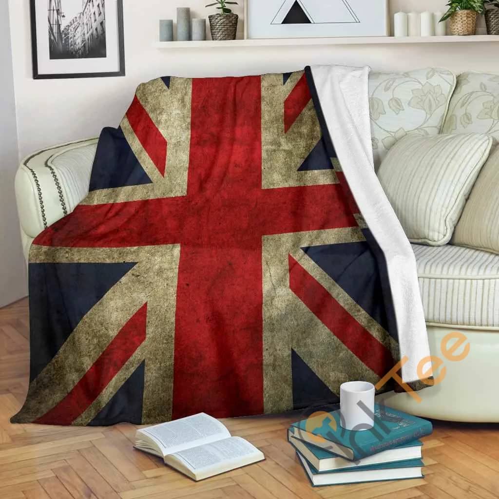 United Kingdom Flag Premium Fleece Blanket