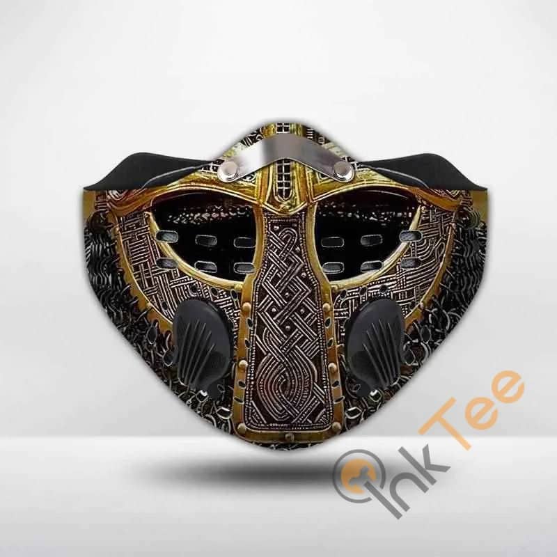 Vikings Helmet Filter Activated Carbon Pm 2.5 Fm Face Mask