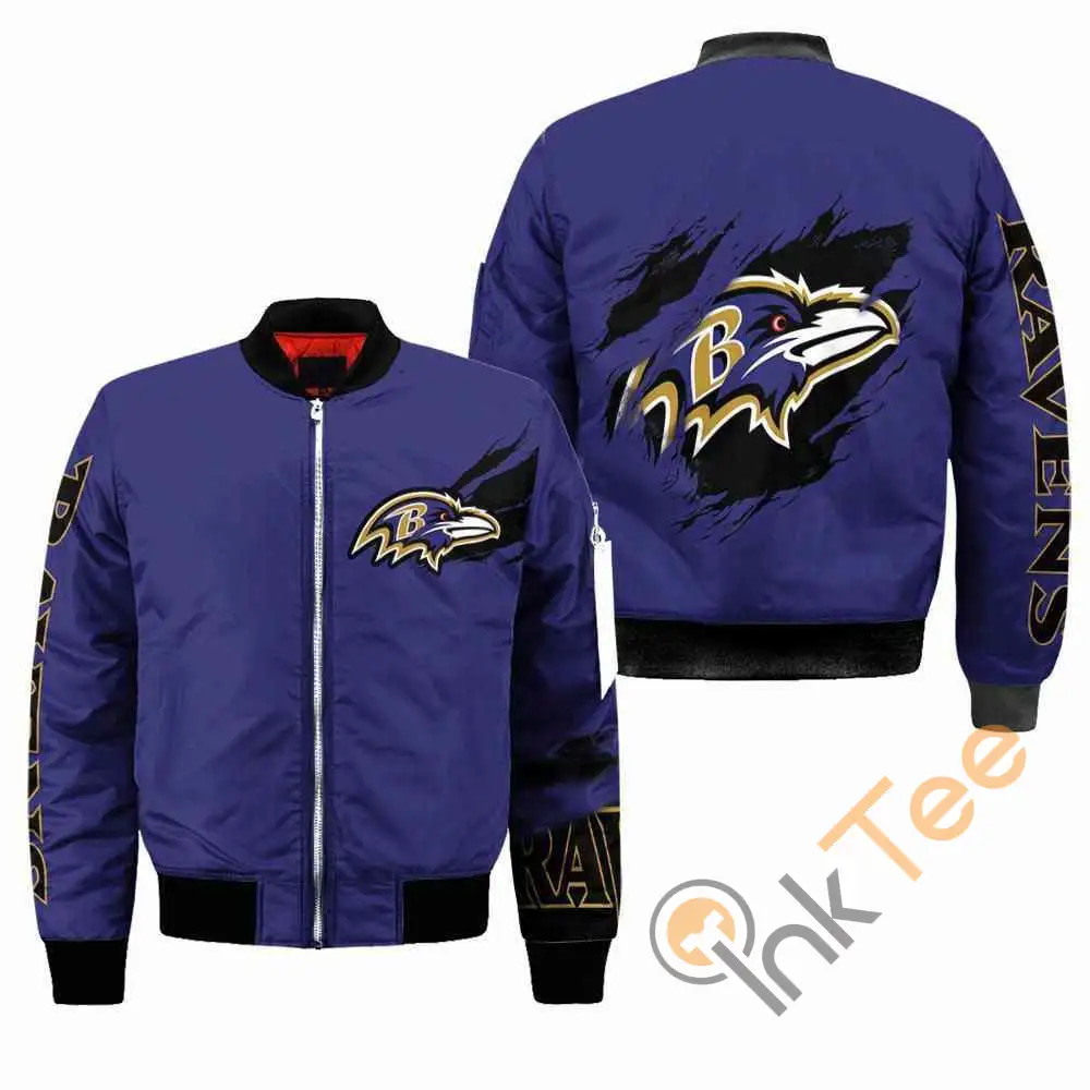 Baltimore Ravens Nfl  Apparel Best Christmas Gift For Fans Bomber Jacket