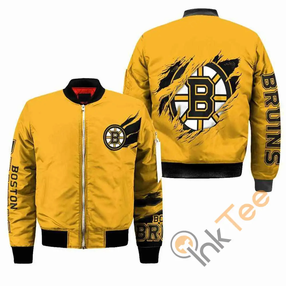 Boston Bruins Nhl  Apparel Best Christmas Gift For Fans Bomber Jacket