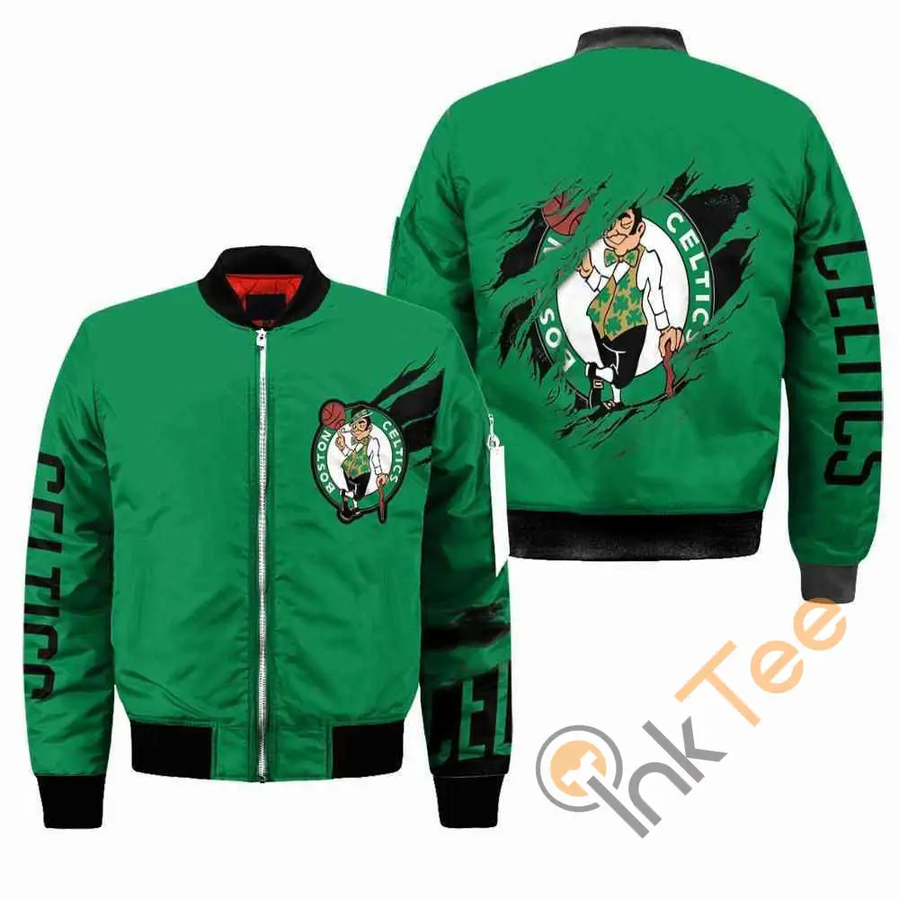 Boston Celtics NBA  Apparel Best Christmas Gift For Fans Bomber Jacket