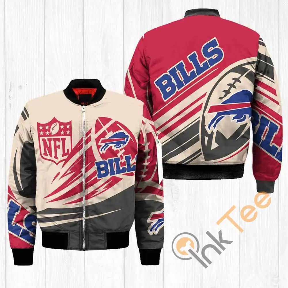 Buffalo Bills NFL Balls  Apparel Best Christmas Gift For Fans Bomber Jacket