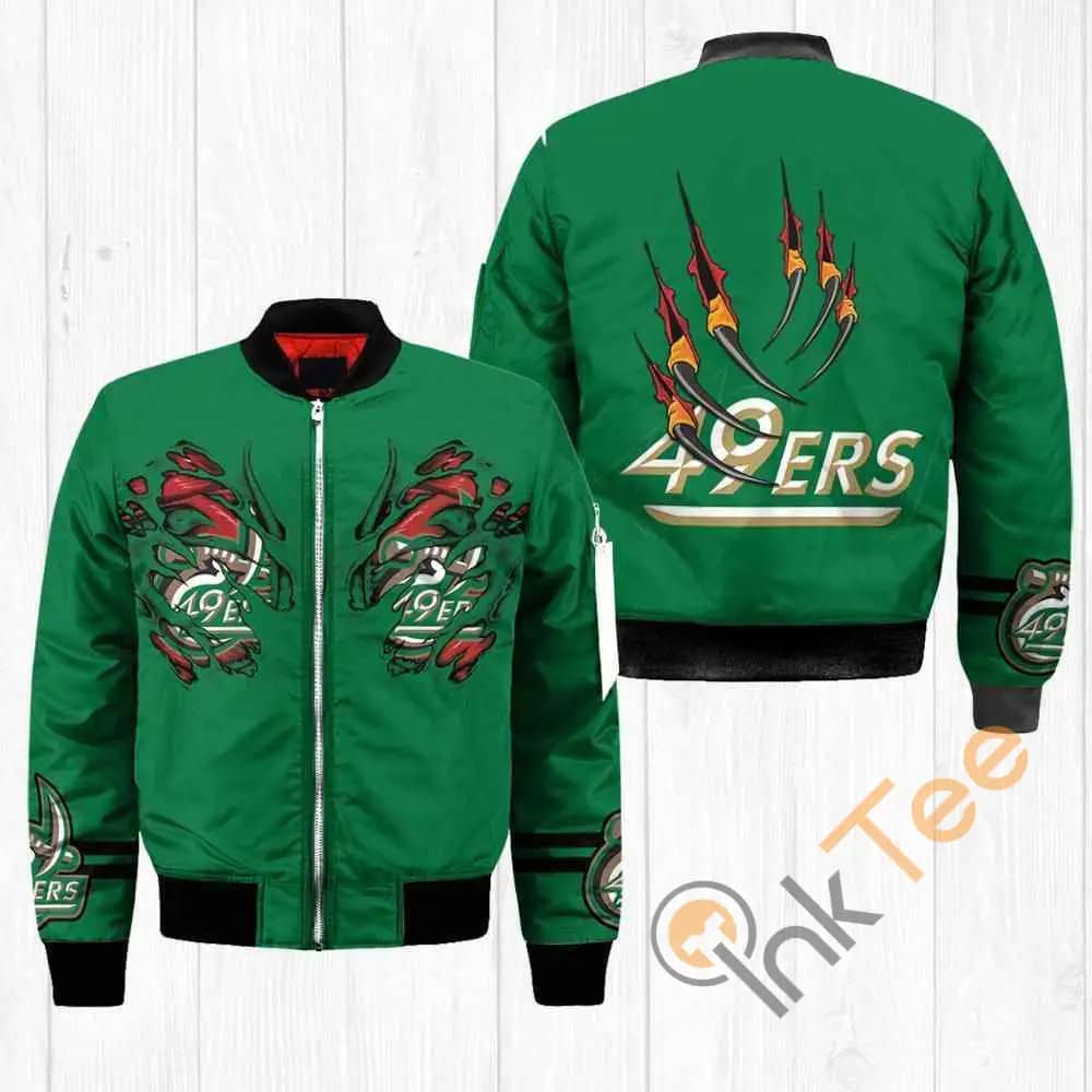 Charlotte 49Ers Ncaa Claws  Apparel Best Christmas Gift For Fans Bomber Jacket