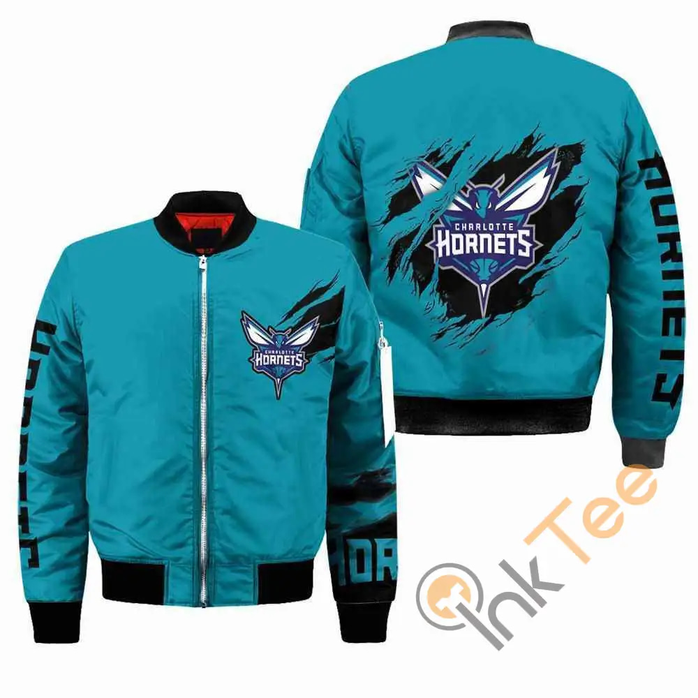 Charlotte Hornets Nba  Apparel Best Christmas Gift For Fans Bomber Jacket
