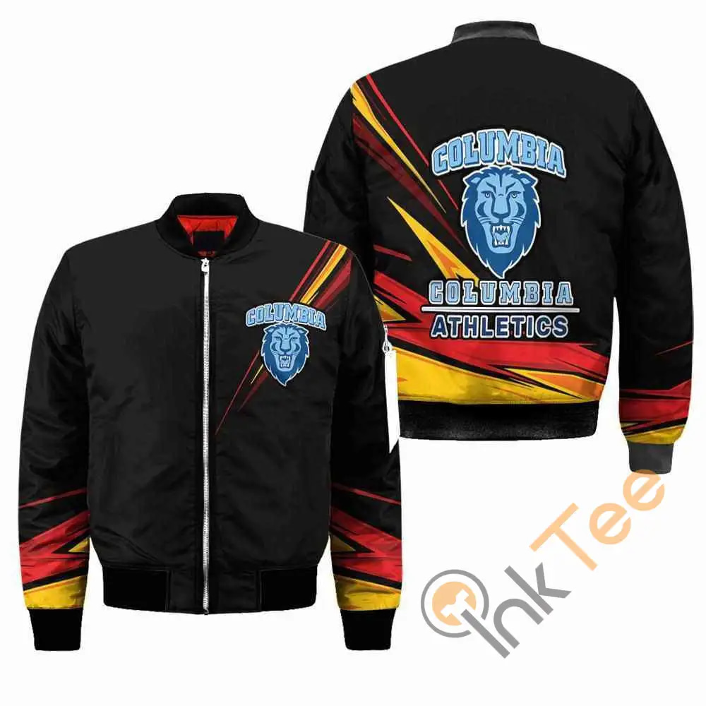 Columbia Lions NCAA Black  Apparel Best Christmas Gift For Fans Bomber Jacket