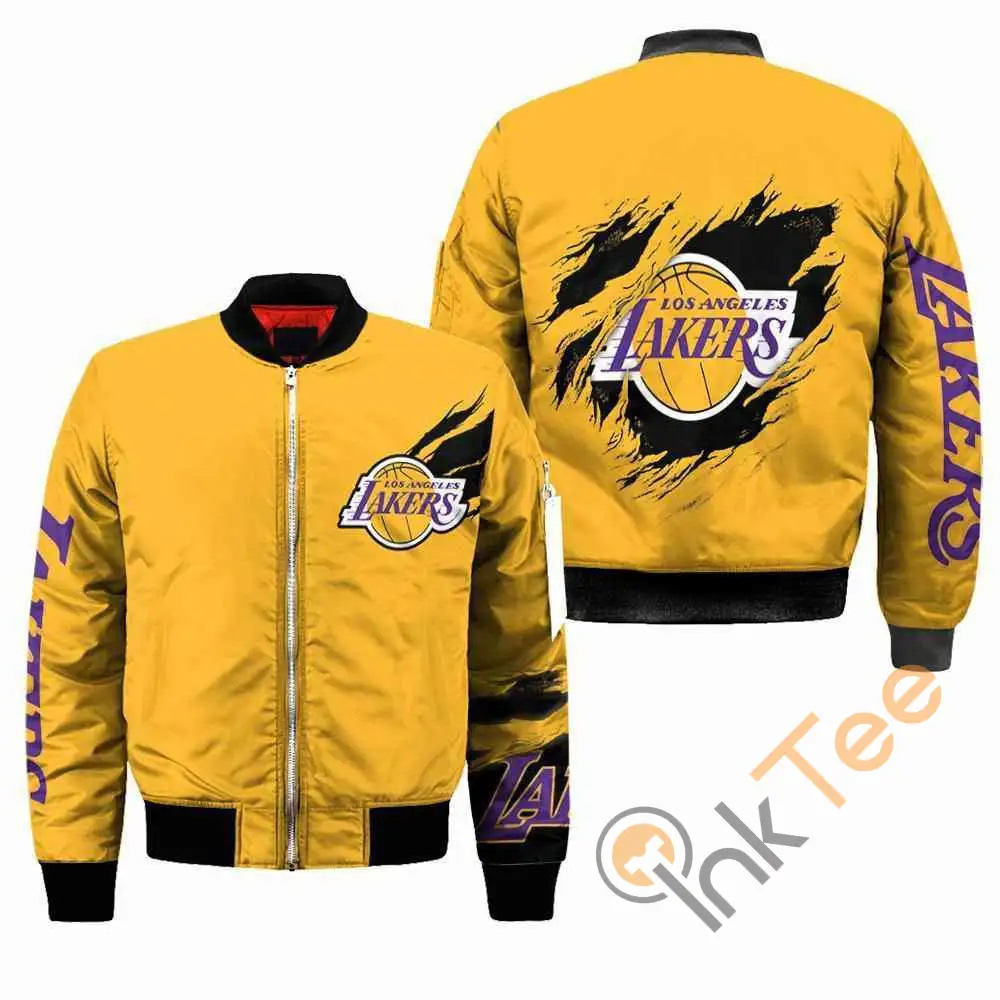 Los Angeles Lakers Nba  Apparel Best Christmas Gift For Fans Bomber Jacket