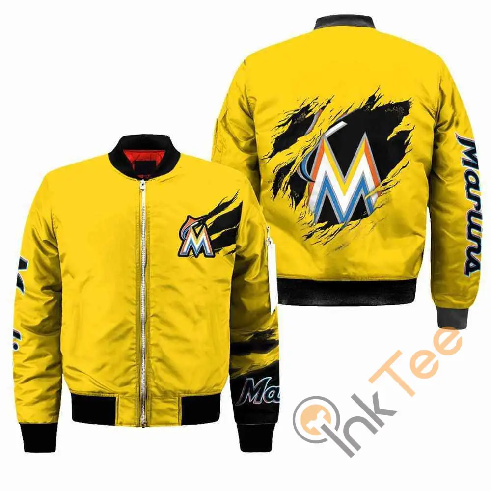 Miami Marlins Mlb  Apparel Best Christmas Gift For Fans Bomber Jacket