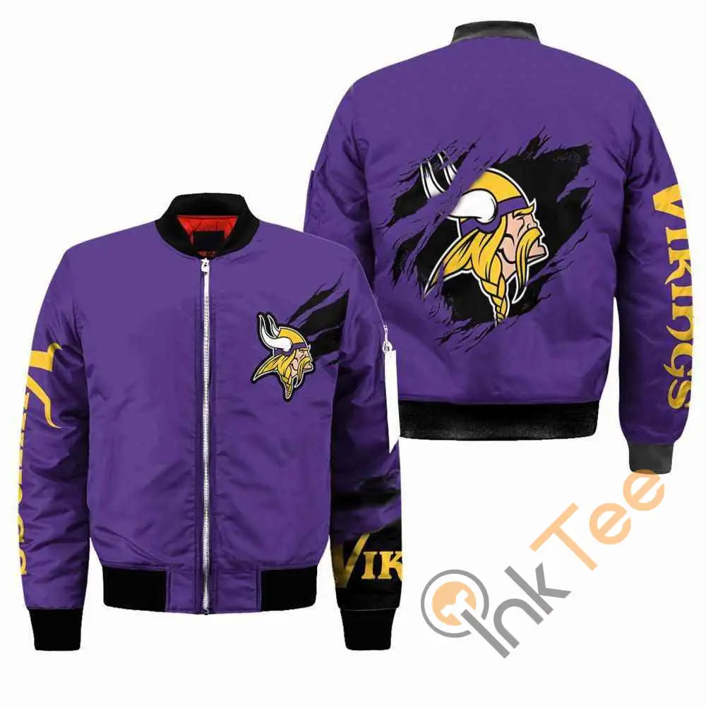 Minnesota Vikings Nfl  Apparel Best Christmas Gift For Fans Bomber Jacket