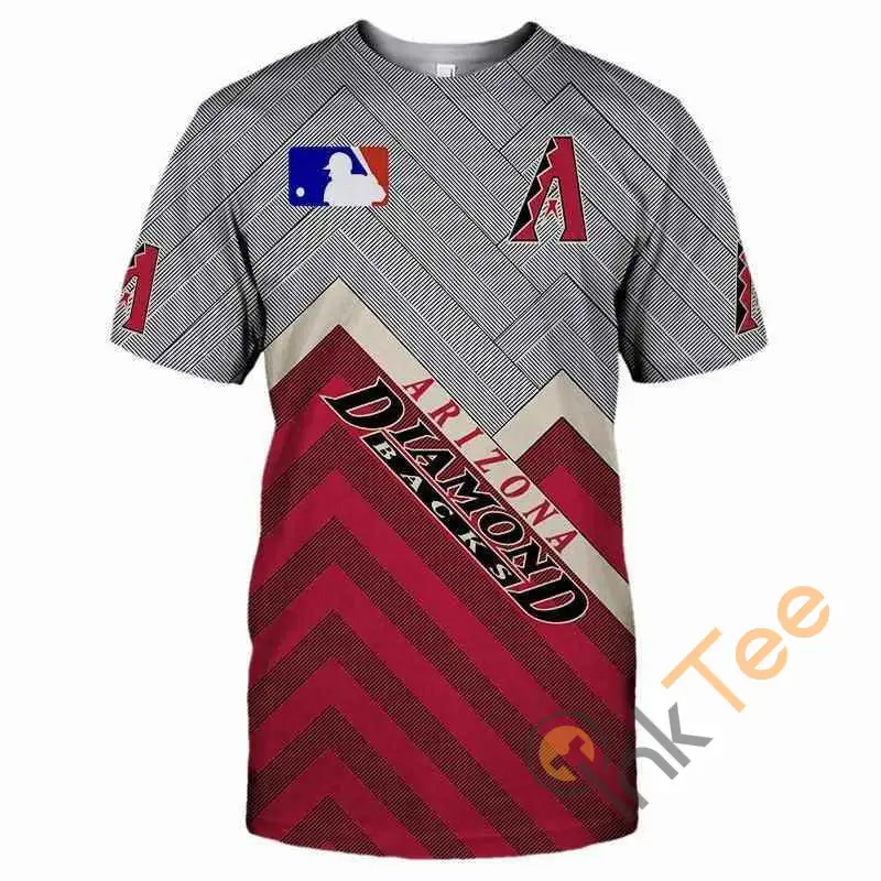 MLB T Shirts 3D Arizona Diamondbacks T Shirts Cheap For Fans 3D T-shirts
