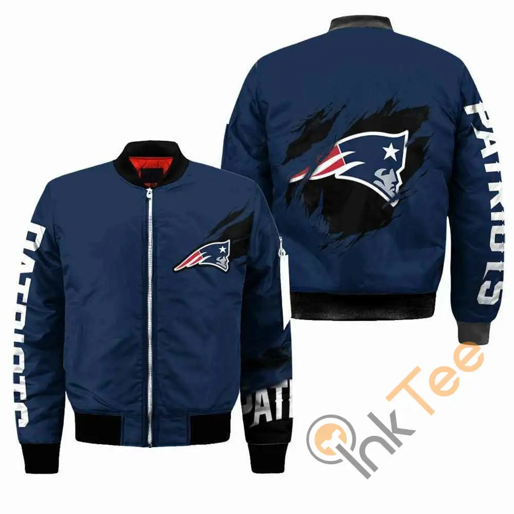 New England Patriots Nfl  Apparel Best Christmas Gift For Fans Bomber Jacket