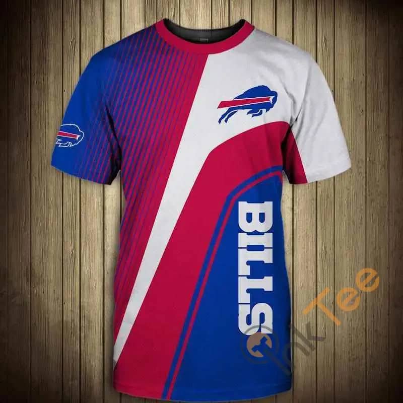 Nfl T Shirt 3D Custom Buffalo Bills T Shirt Cheap For Fans 3D T-Shirts