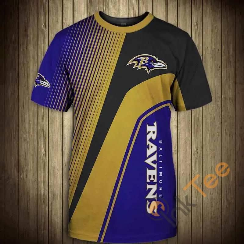 Nfl T Shirt Cheap 3D Custom Baltimore Ravens T Shirt For Sale 3D T-Shirts