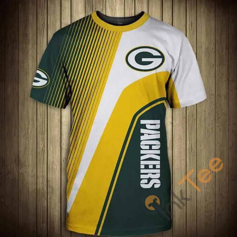 NFL T Shirt For Sale 3D Custom Green Bay Packers T Shirts Cheap For Fans 3D T-shirts
