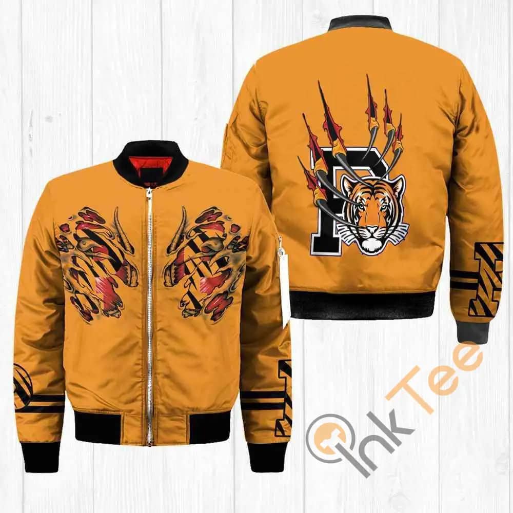 Princeton Tigers Ncaa Claws  Apparel Best Christmas Gift For Fans Bomber Jacket
