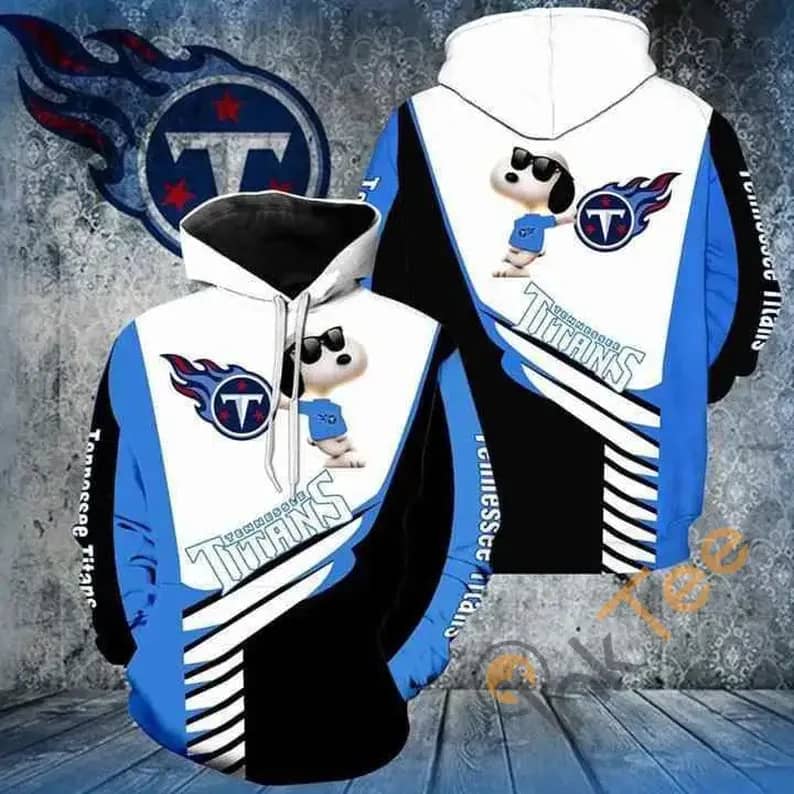 Tennessee Titans Snoopy Hoodie 3d