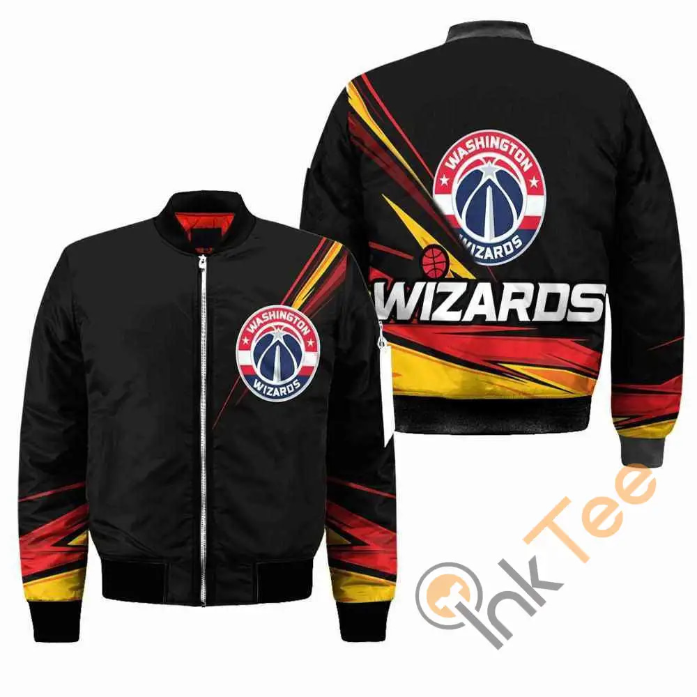Washington Wizards NBA Black  Apparel Best Christmas Gift For Fans Bomber Jacket