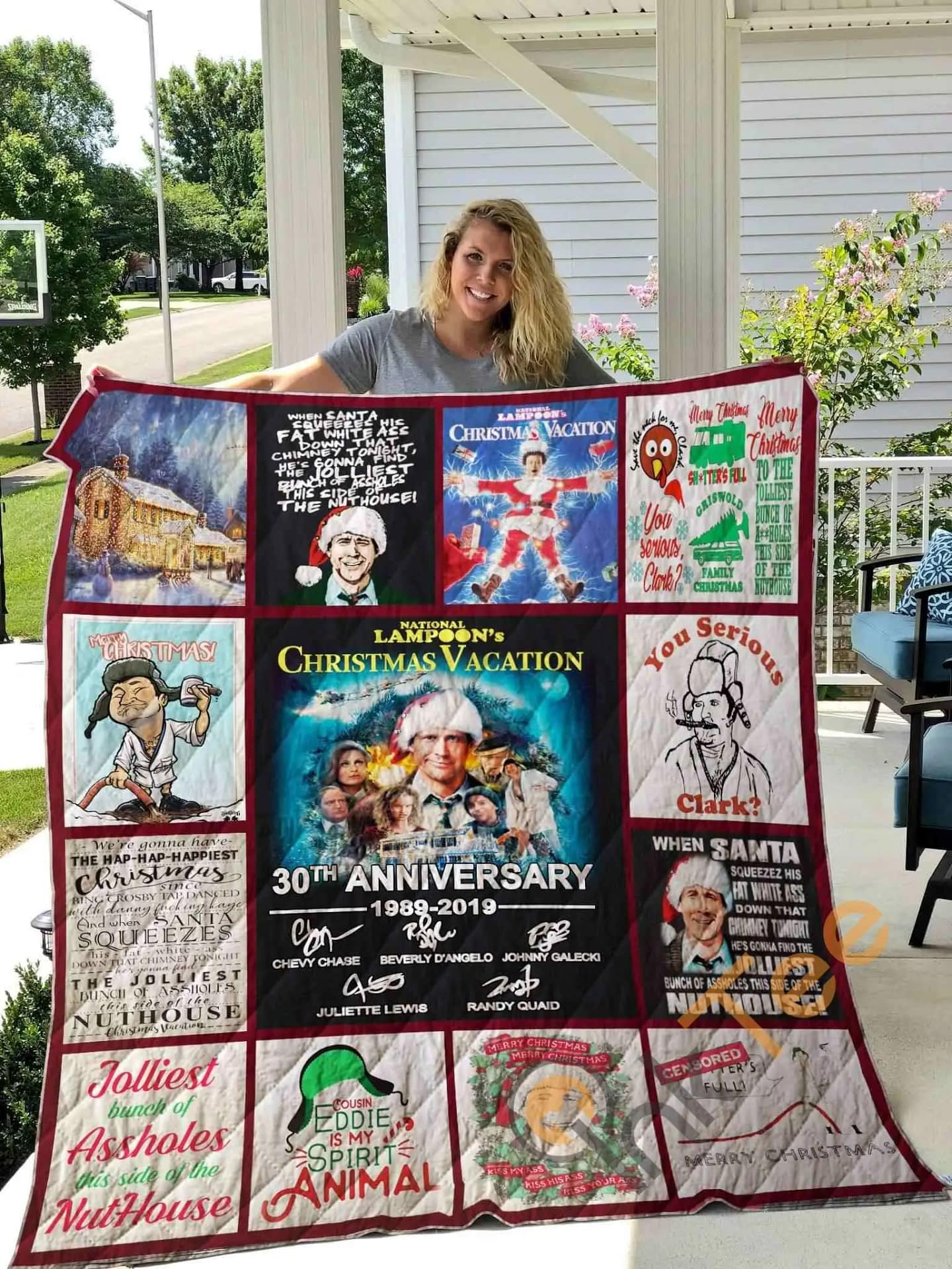 30 Years Of National Lampoons Christmas Vacation  Blanket TH0309 Quilt