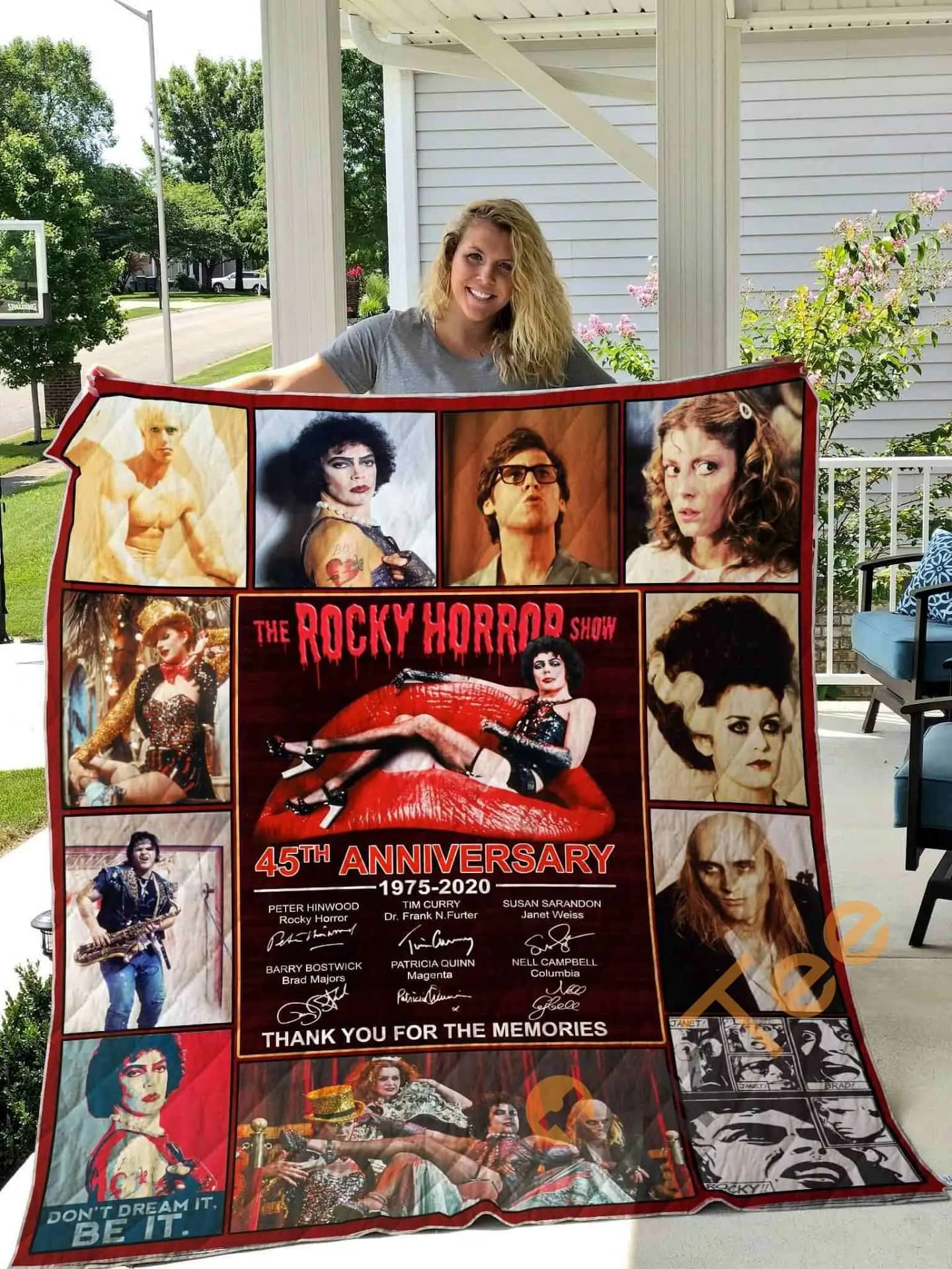45 Years Of Rocky Horror  Blanket Th0309 Quilt