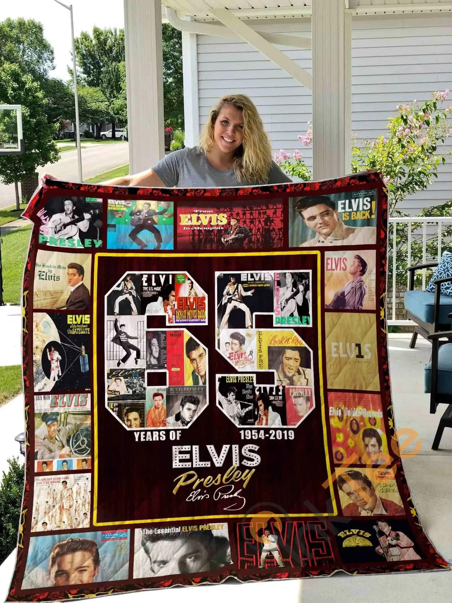 65 Years Of Elvis Presley  Blanket TH0309 Quilt