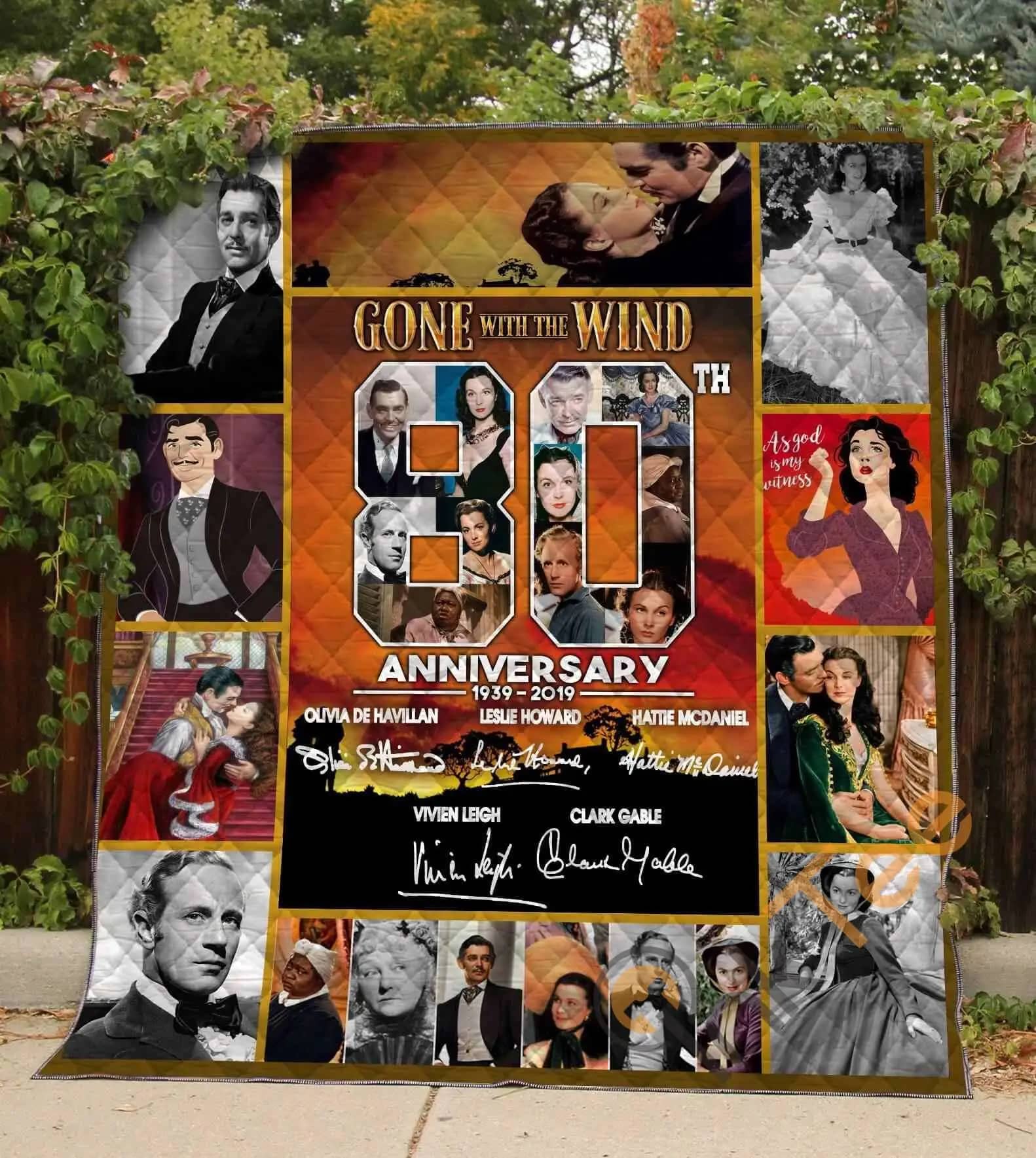 80 Years Of Gone With The Wind  Blanket TH0309 Quilt