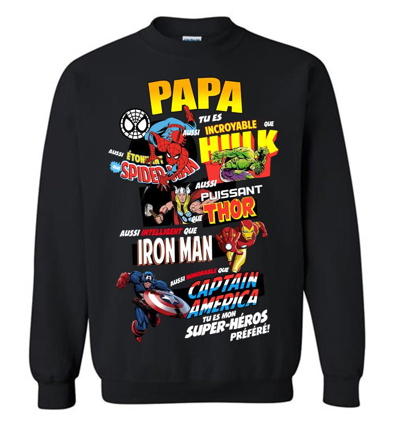 Avenger Superhero Marvel Characters Sweatshirt