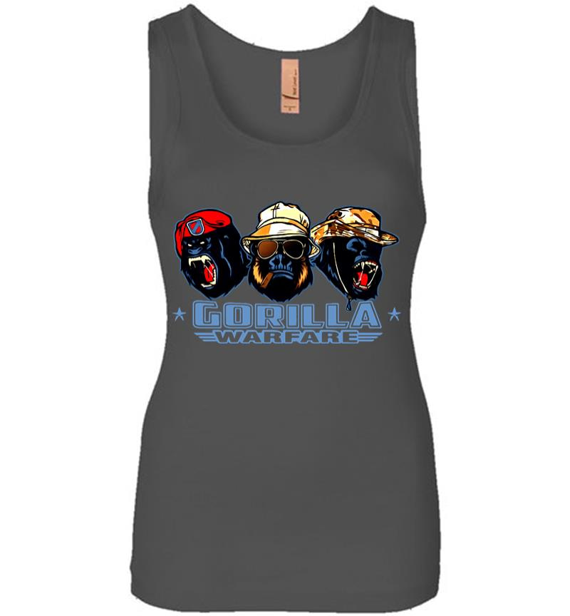 Inktee Store - Official Gorilla Warfare Women Jersey Tank Top Image
