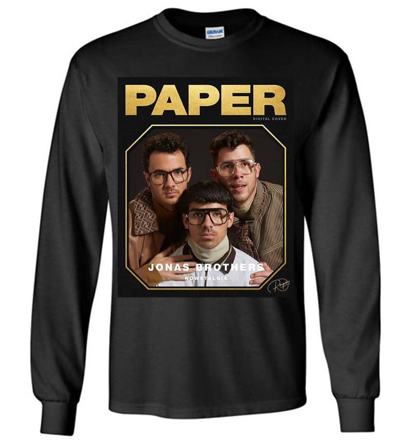 Paperpictureday Jonas Brothers Long Sleeve T-Shirt