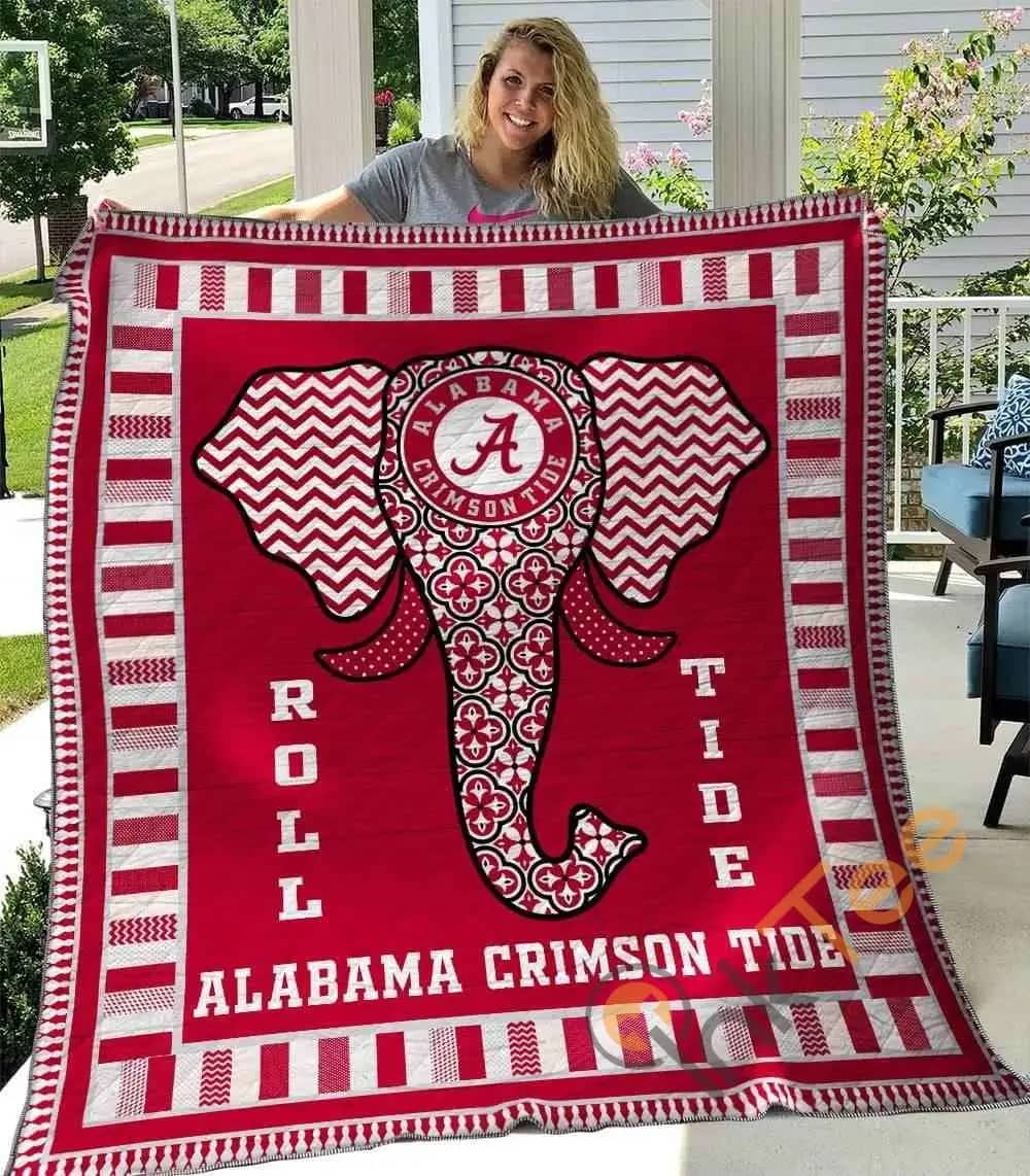 Alabama Crimson Tide Ver5  Blanket Th1507 Quilt