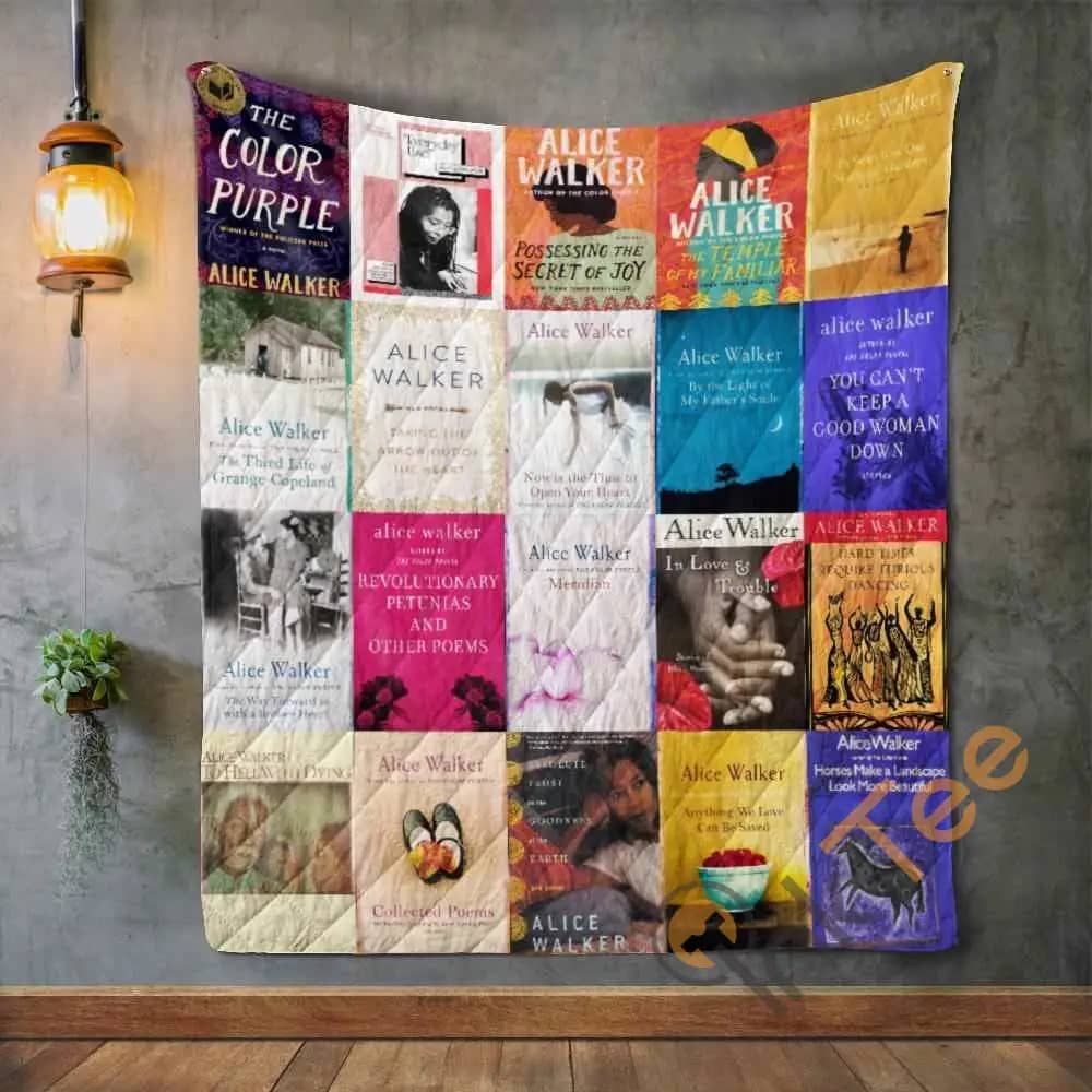 Alice Walker Books  Blanket TH1707 Quilt