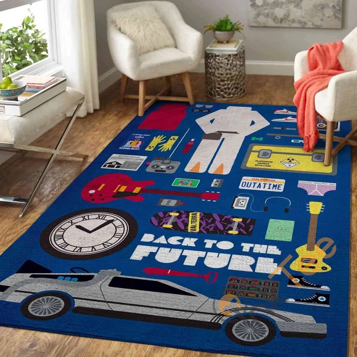 Back To The Future Area  Amazon Best Seller Sku 1584 Rug