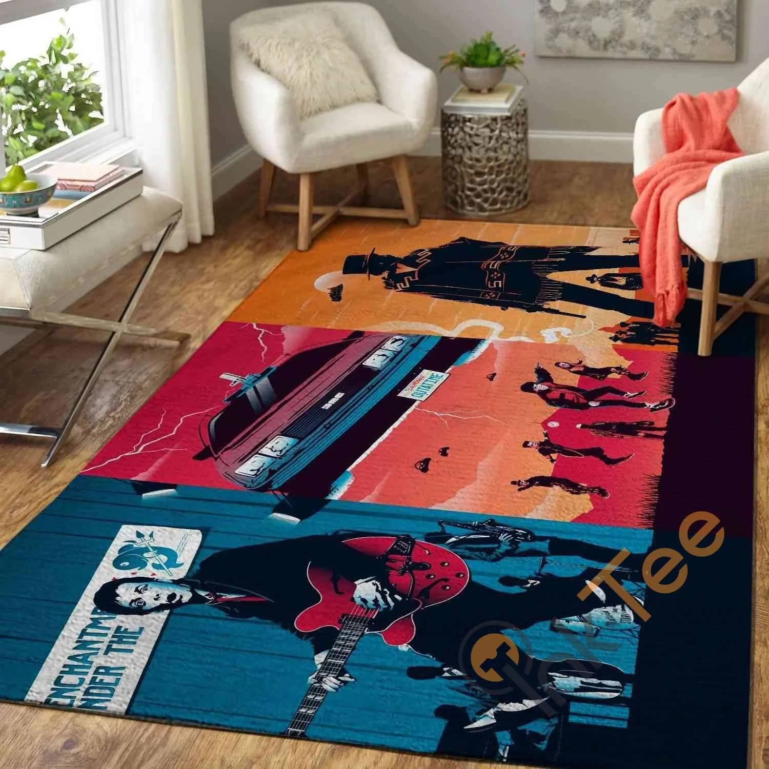 Back To The Future Trilogy Area  Amazon Best Seller Sku 1588 Rug