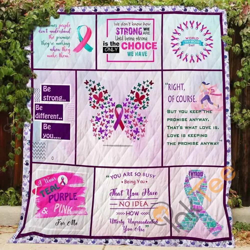 Be Strong – Be Different – Be You  Blanket Kc1807 Quilt