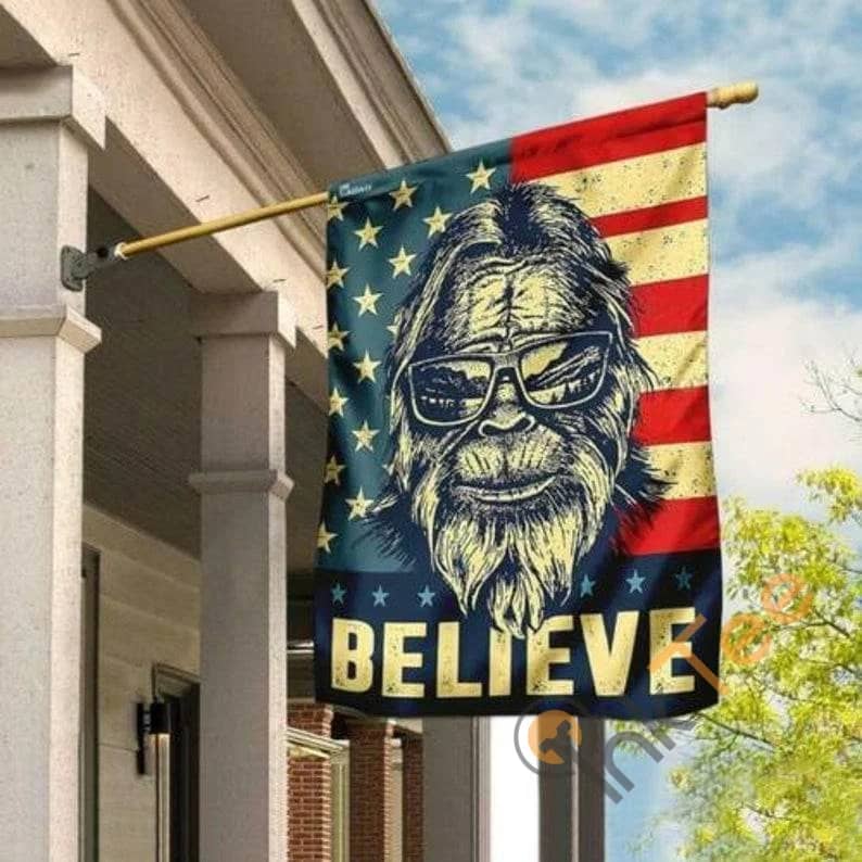 Believe Bigfoot Sku 0213 House Flag