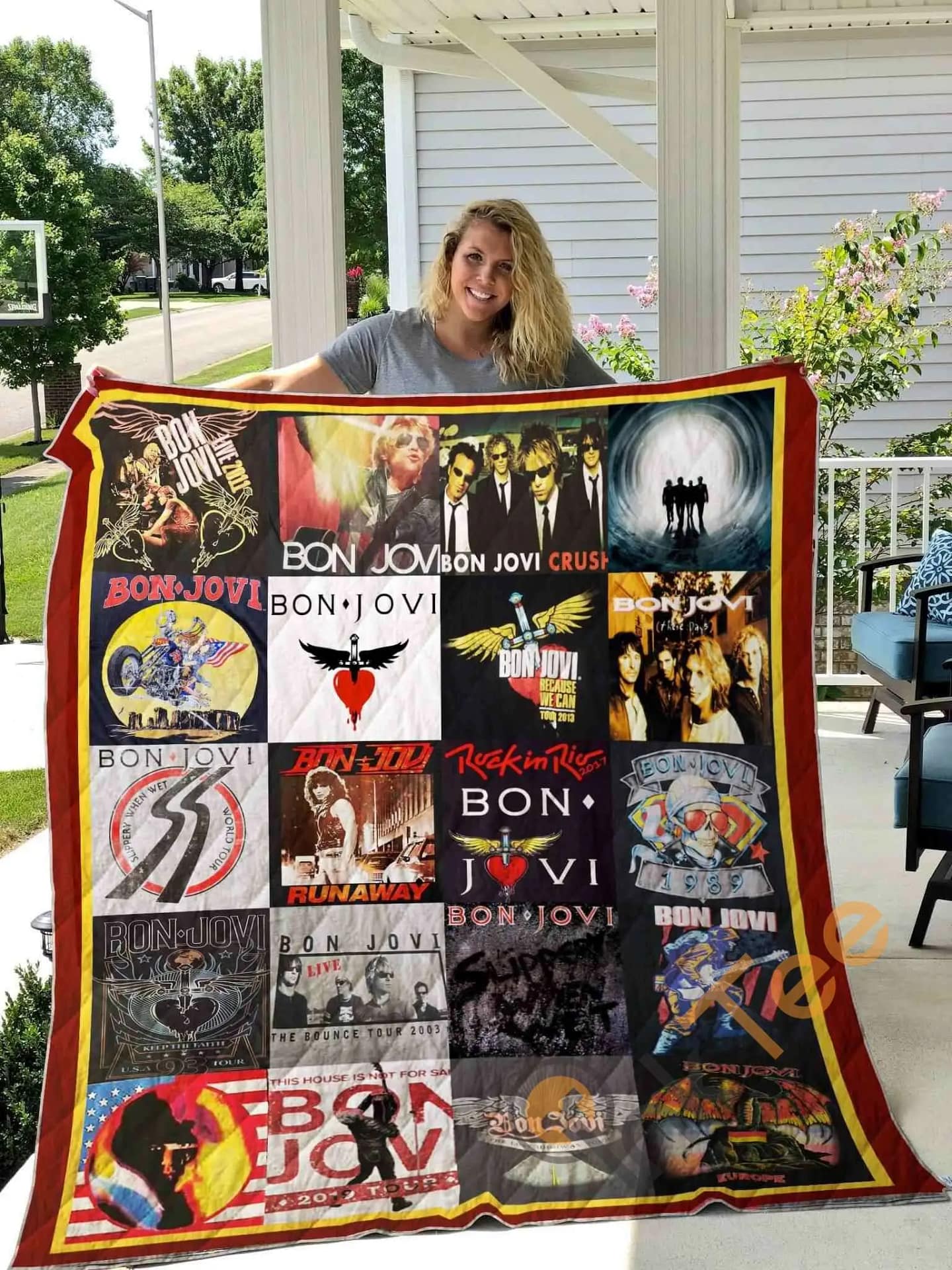 Best Of Bon Jovi  Blanket TH0309 Quilt