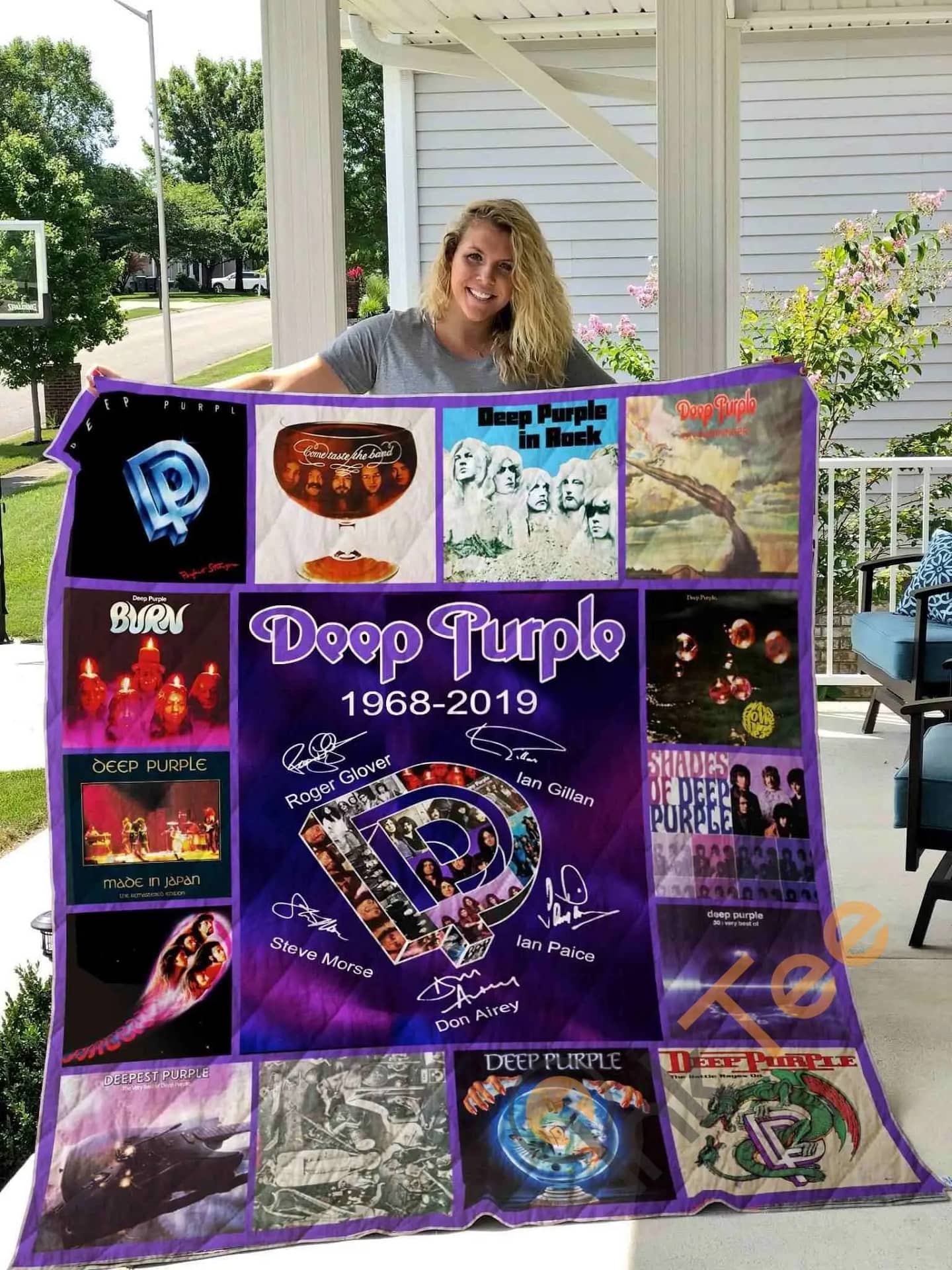 Best Of Deep Purple  Blanket Th0309 Quilt
