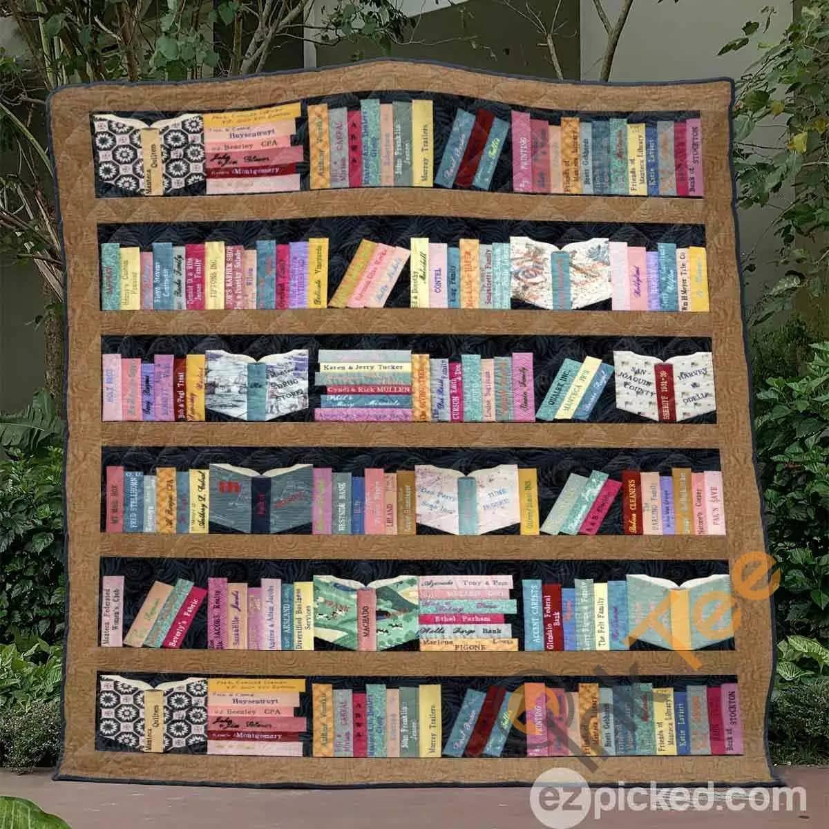 Bookcase  Blanket TH0107 Quilt