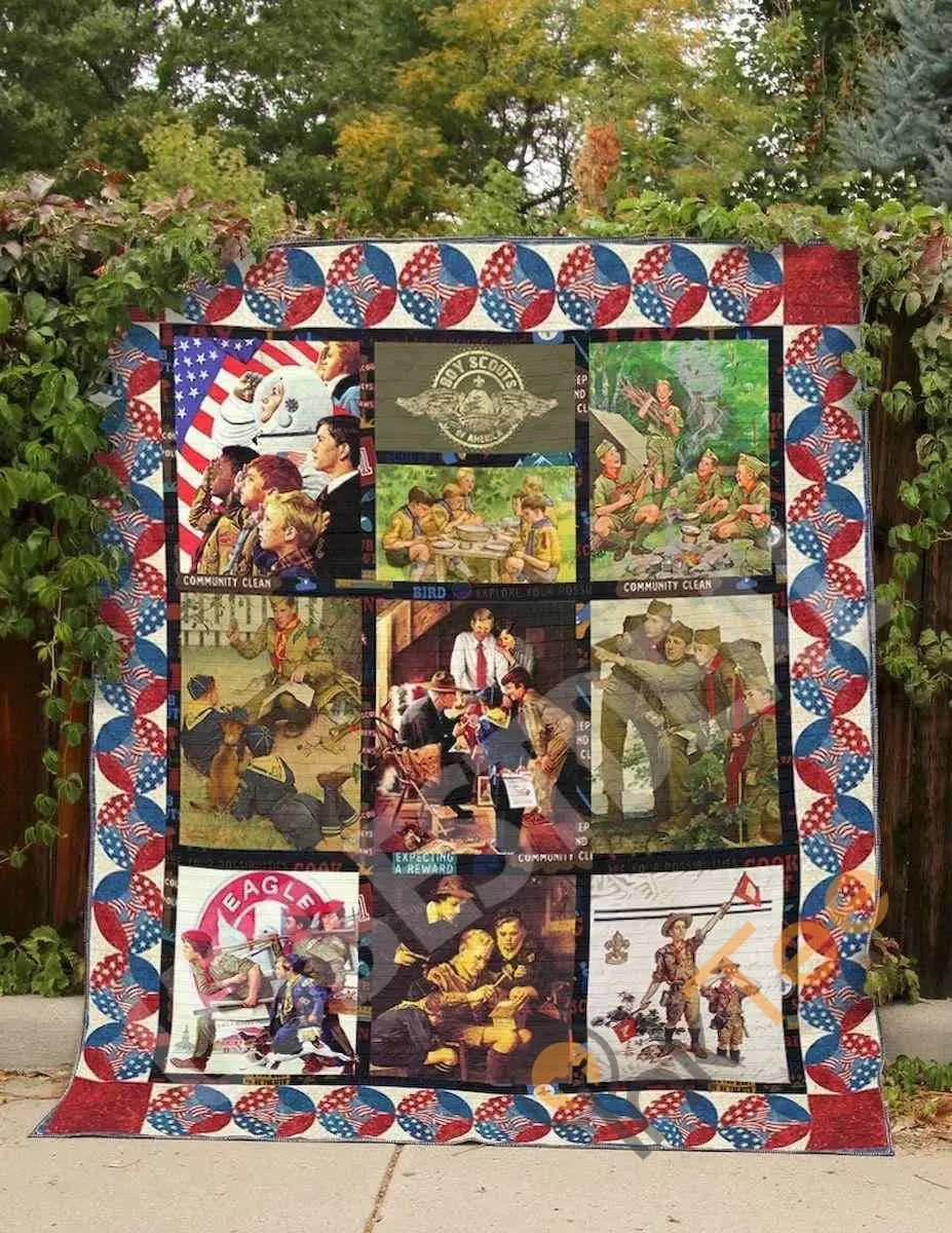 Boy Scouts  Blanket TH2906 Quilt