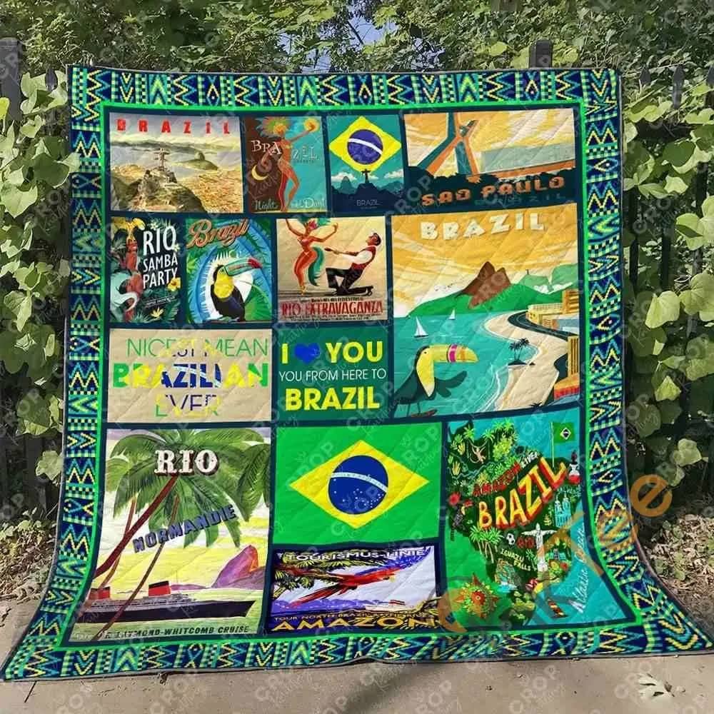 Brazil 5  Blanket Th1307 Quilt