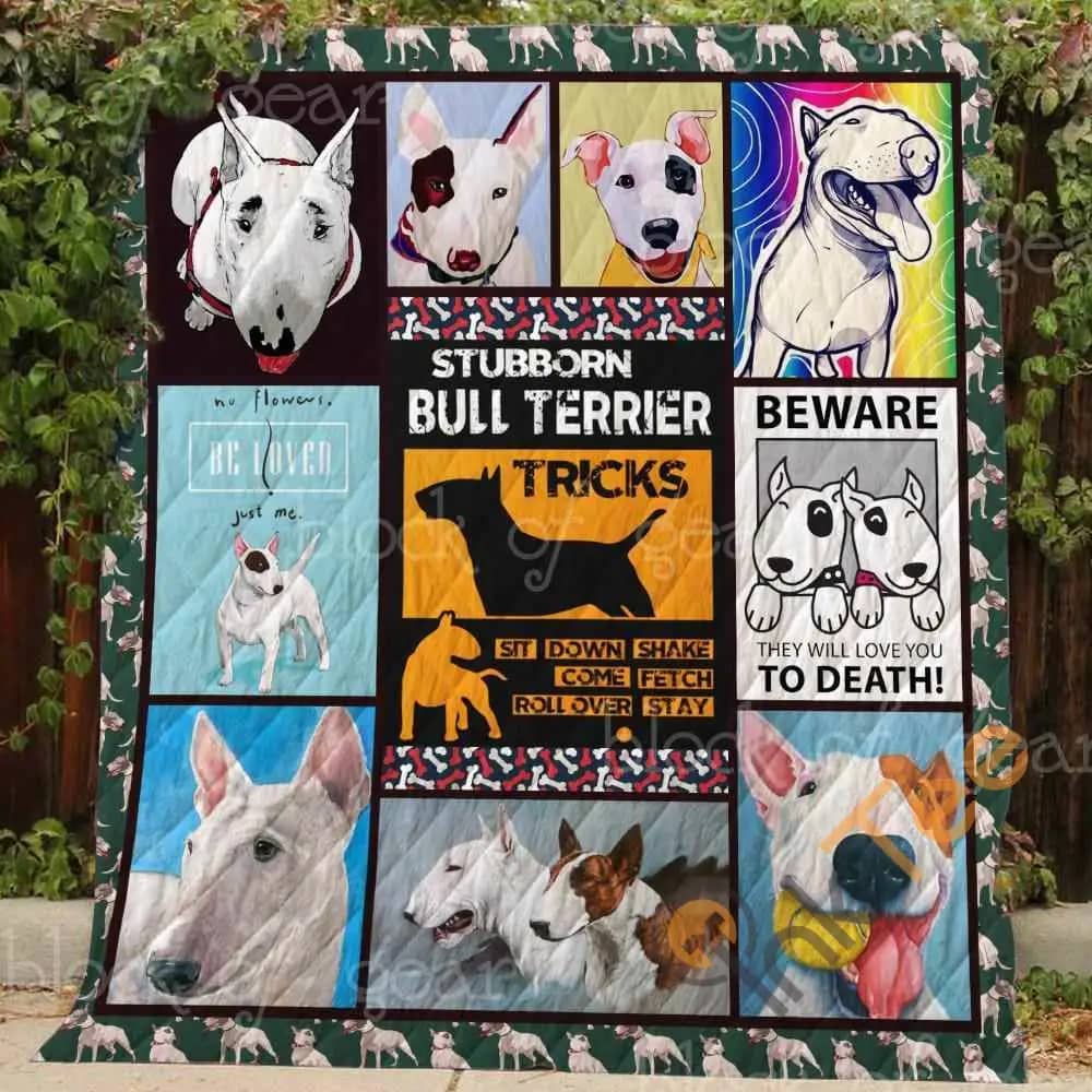 Bull Terrier  Blanket Kc1807 Quilt