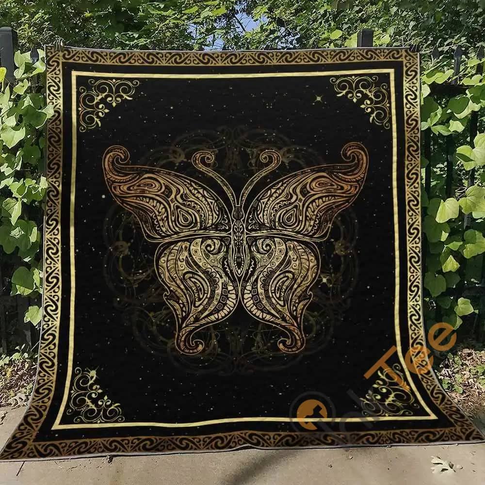 Butterfly Ver2  Blanket Th1507 Quilt