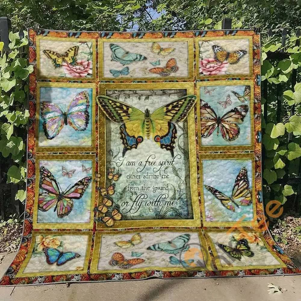 Butterfly Ver3  Blanket Th1507 Quilt