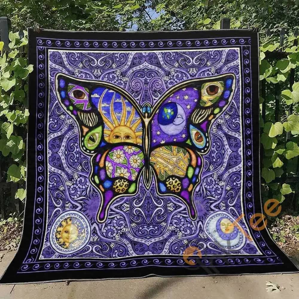 Butterfly Ver5  Blanket Th1507 Quilt