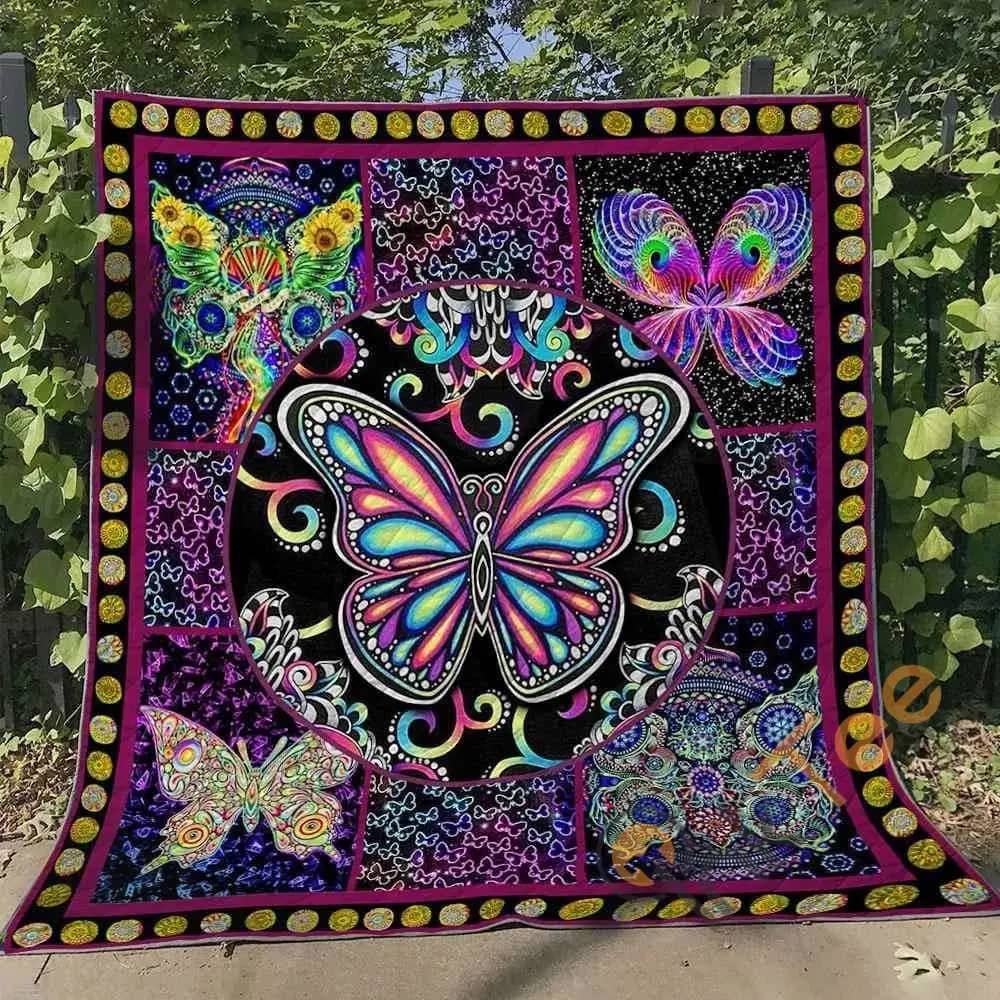 Butterfly Ver8  Blanket Th1507 Quilt