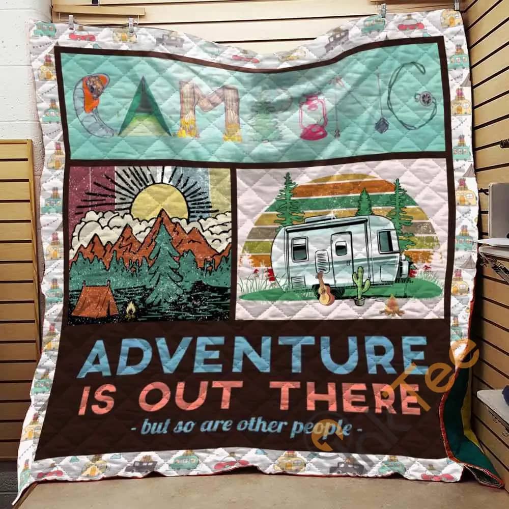 Camping Adventure  Blanket Th1707 Quilt
