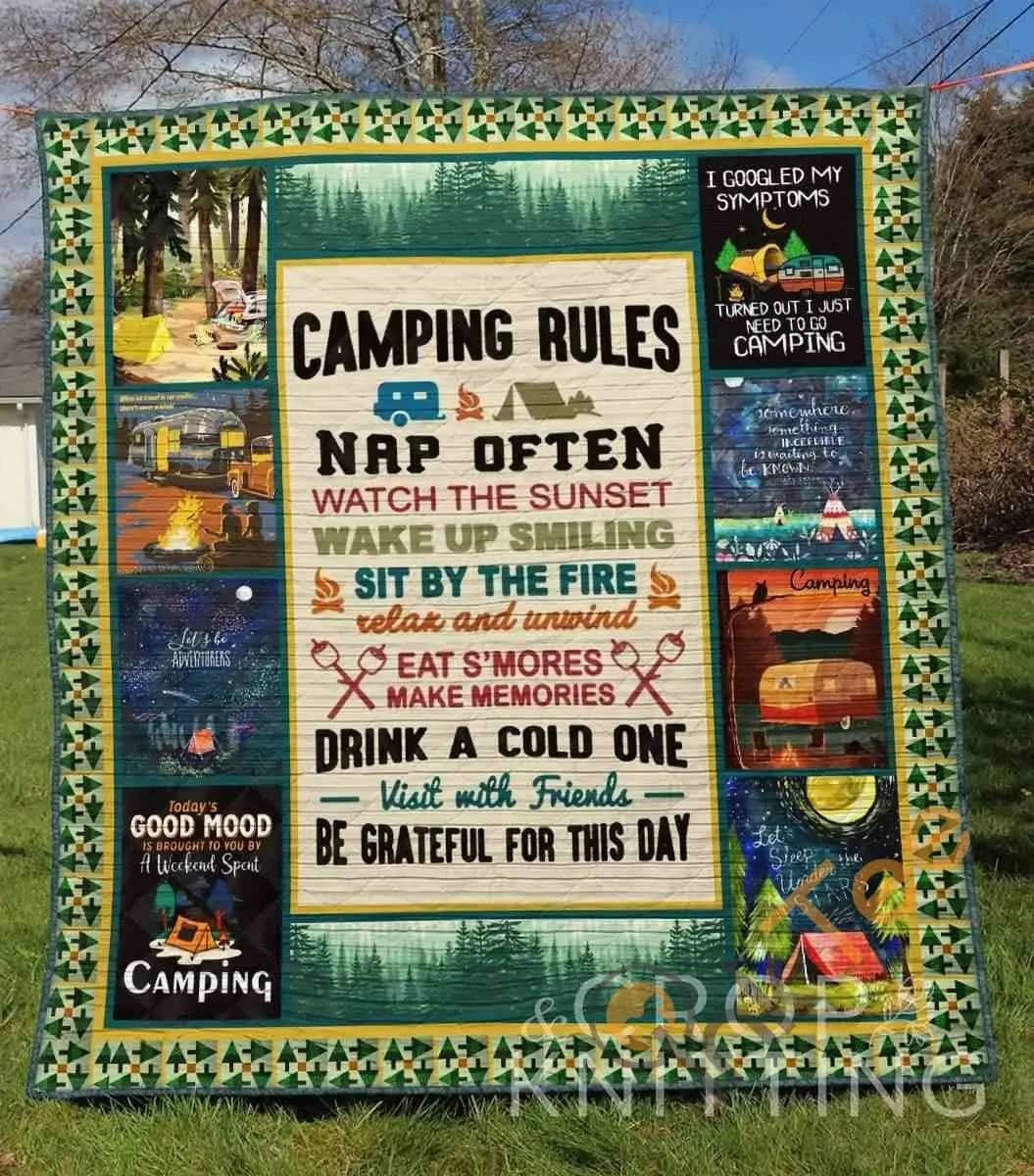 Camping  Blanket Th1307 Quilt