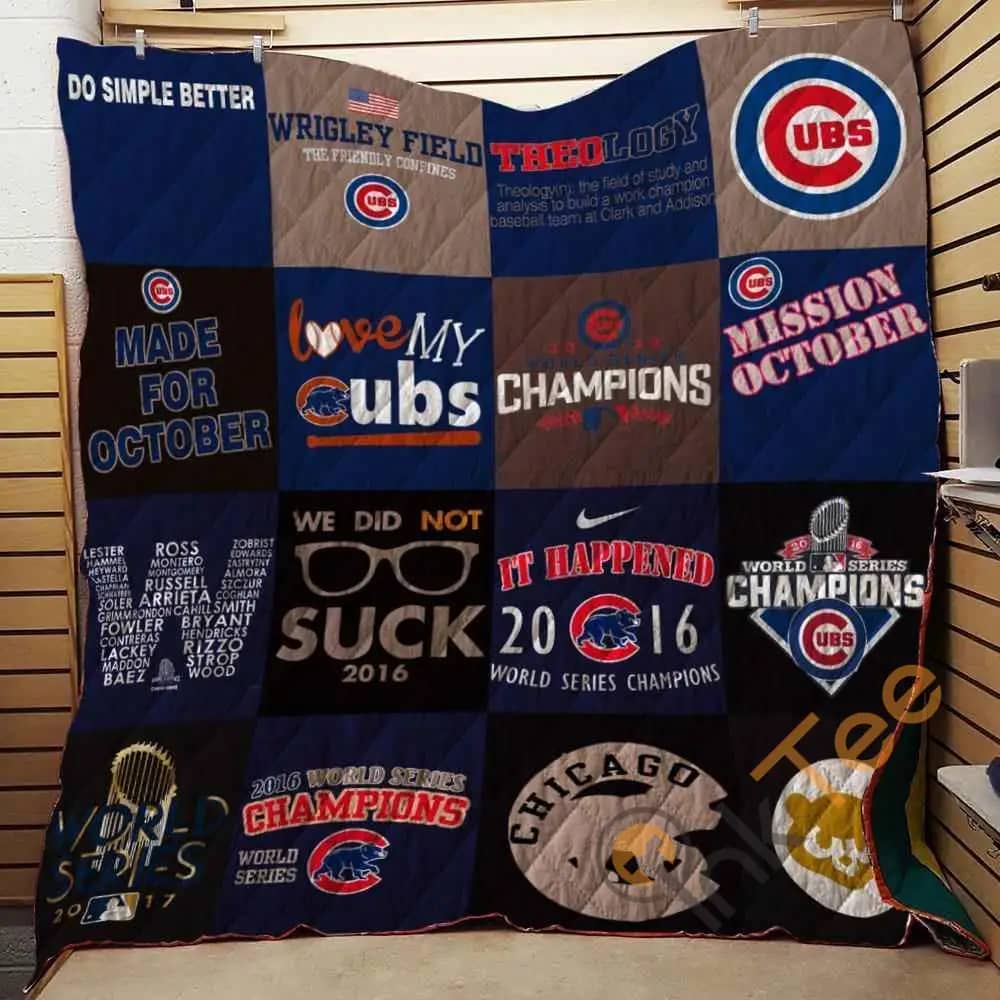 Chicago Cubs Ver1  Blanket Th1507 Quilt