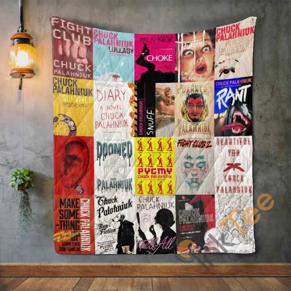Chuck Palahniuk Books  Blanket TH1707 Quilt