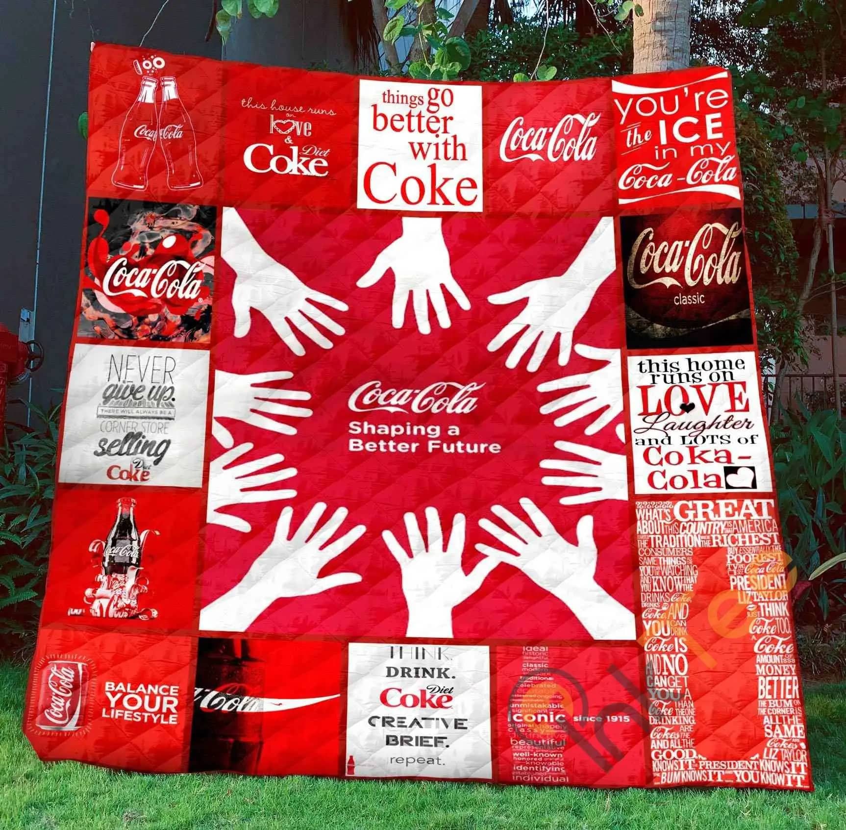 Coca-Cola  Blanket Th1507 Quilt