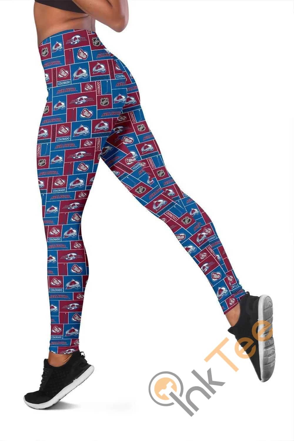 Colorado Avalanche 3D All Over Print For Yoga Fitness Women's Leggings