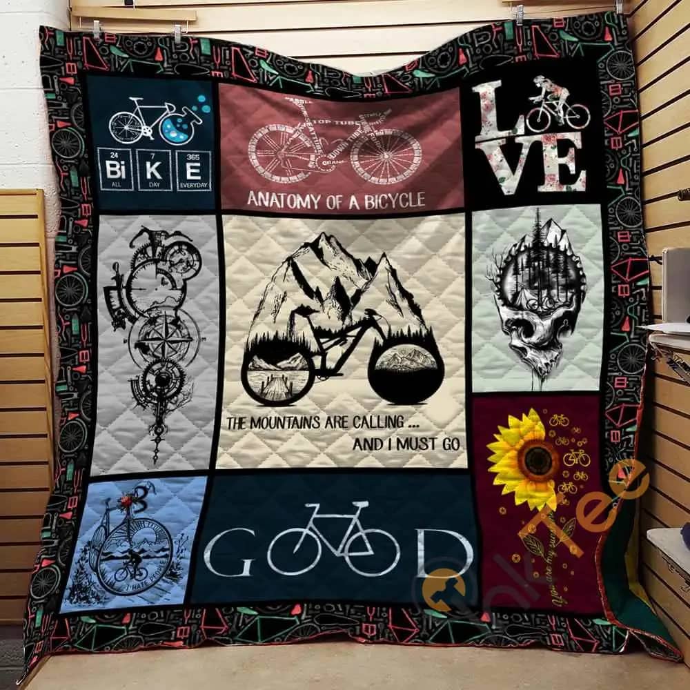 Cycling Moutain  Blanket Th1707 Quilt